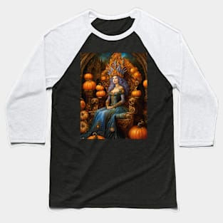 Pumpkin Queen Baseball T-Shirt